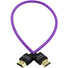 Kondor Blue Gerald Undone MK2 Full HDMI Straight Braided Cable 40cm (16") (Purple)
