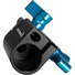 Kondor Blue 5/8" Baby Pin Spigot Receiver to NATO Clamp Adapter (Raven Black)