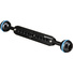 Kondor Blue Cine Magic Arm Extension Bar with Dual Ball Heads (8", Raven Black)