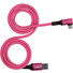 Kondor Blue iJustine USB-A 3.2 Gen 1 Male to USB-C Male Right-Angle Cable (0.9m, Pink)