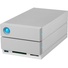 LaCie 40TB 2big Dock 2-Bay Thunderbolt 3 RAID Array (White)