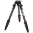 3 Legged Thing Jay Carbon Fibre Travel Tripod Legs with Quick Leveling Base (Matte Black)