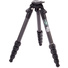 3 Legged Thing Legends Jay Carbon Fibre Travel Tripod Legs with Quick Leveling Base (Darkness)