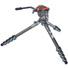 3 Legged Thing Legends Jay Carbon Fibre Tripod with Quick Leveling Base and AirHed Cine-A Fluid Head