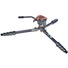 3 Legged Thing Legends Jay Carbon Fibre Tripod with Quick Leveling Base and AirHed Cine-A Fluid Head