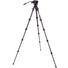 3 Legged Thing Jay Carbon Fibre Tripod with Leveling Base and Cine-A Head System (Matte Black)