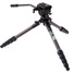 3 Legged Thing Legends Jay Carbon Fibre Tripod with Leveling Base and Cine-A Head (Darkness)