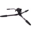 3 Legged Thing Legends Jay Carbon Fibre Tripod with Leveling Base and Cine-A Head (Darkness)