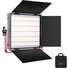 GVM 1200D RGB LED Studio Video Bi-Colour Soft 3-Light Kit with Softboxes