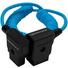 Kondor Blue Coiled D-Tap Extension Male to Female Cable (40 to 90cm)