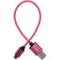 Kondor Blue iJustine Micro-USB to USB-A Charge and Sync Cable (25cm, Pink)