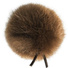 Bubblebee Industries Windbubble Miniature Imitation-Fur Windscreen (Lav Size 1, 28mm, Brown)