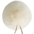 Bubblebee Industries Windbubble Miniature Imitation-Fur Windscreen (Lav Size 1, 28mm, Off-White)