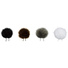 Bubblebee Industries Windbubbles United Furry Windbubbles for Lav Mics 3 to 4mm (4-Pack)