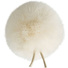 Bubblebee Industries Windbubble Miniature Imitation-Fur Windscreen (Lav Size 2, 35mm, Off-White)
