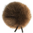 Bubblebee Industries Windbubble Miniature Imitation-Fur Windscreen (Lav Size 3, 40mm, Brown)