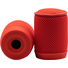 Bubblebee Industries Spacer Bubble Windshield & Fur System for Shotgun Mics (Red, XS/Big Mount)