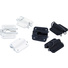 Bubblebee Industries Lav Concealer for Sony ECM-77 (3 Black, 3 White)