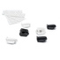 Bubblebee Industries Lav Concealer for Sony ECM-V1 (3 Black and 3 White)