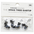 Bubblebee Industries The Sidekick Christmas Tree Eartip (Extra-Small, 10-Pack)