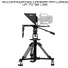 Ikan 19" SDI Teleprompter with Talent Monitor, Pedestal & Dolly Turnkey Kit