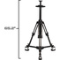 Ikan 19" SDI Teleprompter with Talent Monitor, Pedestal & Dolly Turnkey Kit