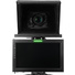 Ikan 19" SDI Teleprompter with Talent Monitor, Pedestal & Dolly Turnkey Kit