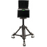 Ikan 17" SDI Teleprompter, Pedestal & Dolly Turnkey with 19" Widescreen Talent Monitor