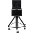 Ikan PT4900 19" PTZ Teleprompter, Pedestal, Dolly, Talent Monitor & OTTICA PTZ Camera Kit