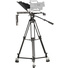 Ikan Professional 15" High-Bright Teleprompter with Tripod, Dolly, Talent Monitor Travel Kit (HDMI)