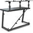 Gravity GFDJT01 DJ Desk with Adjustable Loudspeaker and Laptop Trays