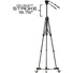 Ikan Professional 12" Portable Teleprompter with Reversing Monitor, Tripod, and Dolly