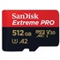 SanDisk 512GB Extreme Pro UHS-I microSDXC Memory Card (200 MB/s)