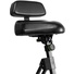 Gravity GFMSEAT1BR Height Adjustable Stool with Foot and Backrest