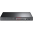 TP-Link TL-SL1218MP 16-Port 10/100 Mb/s PoE+ Compliant Unmanaged Switch with Gigabit and SFP Ports