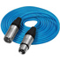 Kondor Blue 3-Pin XLR Male to 3-Pin XLR Female Audio Cable (3m)