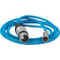 Kondor Blue Mini-XLR Male to XLR Female Audio Cable for Canon C70 & BMPCC 6K/4K (Blue, 0.9m)