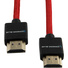 Kondor Blue Braided High-Speed HDMI Cable (Red, 40cm)