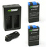 Wasabi Power Dual-Bay Charger and Lithium-Ion Battery Bundle for GoPro MAX