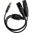 GVM DMX 3-Pin XLR Y-Cable (50cm)