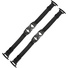 Summit Creative Front Buckle Straps for Tenzing Series Bags (Reflective Black, 2 Pack)