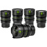 NiSi ATHENA PRIME T2.4/1.9 Full-Frame 5-Lens Kit (E Mount, No Drop-In Filters)