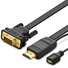 Ugreen UG-30449 HDMI to VGA Converter Cable (1.5m, Black)