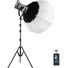 GVM PR150R RGB/Bi-Color LED Video Light Kit with Lantern Softbox