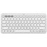 Logitech Pebble Keys 2 K380S Wireless Keyboard (White)