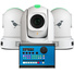 BirdDog P240 and Skaarhoj PTZ Pro 3 Camera Bundle (White)