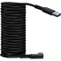 Kondor Blue USB-A to USB-C 3.0 Right Angle Cable (3m, Black)