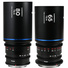 Laowa Nanomorph 65mm & 80mm T2.4 1.5X S35 2 Lens Bundle (Canon RF, Blue)