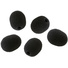 Radius Lavalier Mic Foam Windshields (Black, 5 Pack)