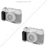 SmallRig 4555 L-Shape Grip for FUJIFILM X100VI/X100V (Silver)